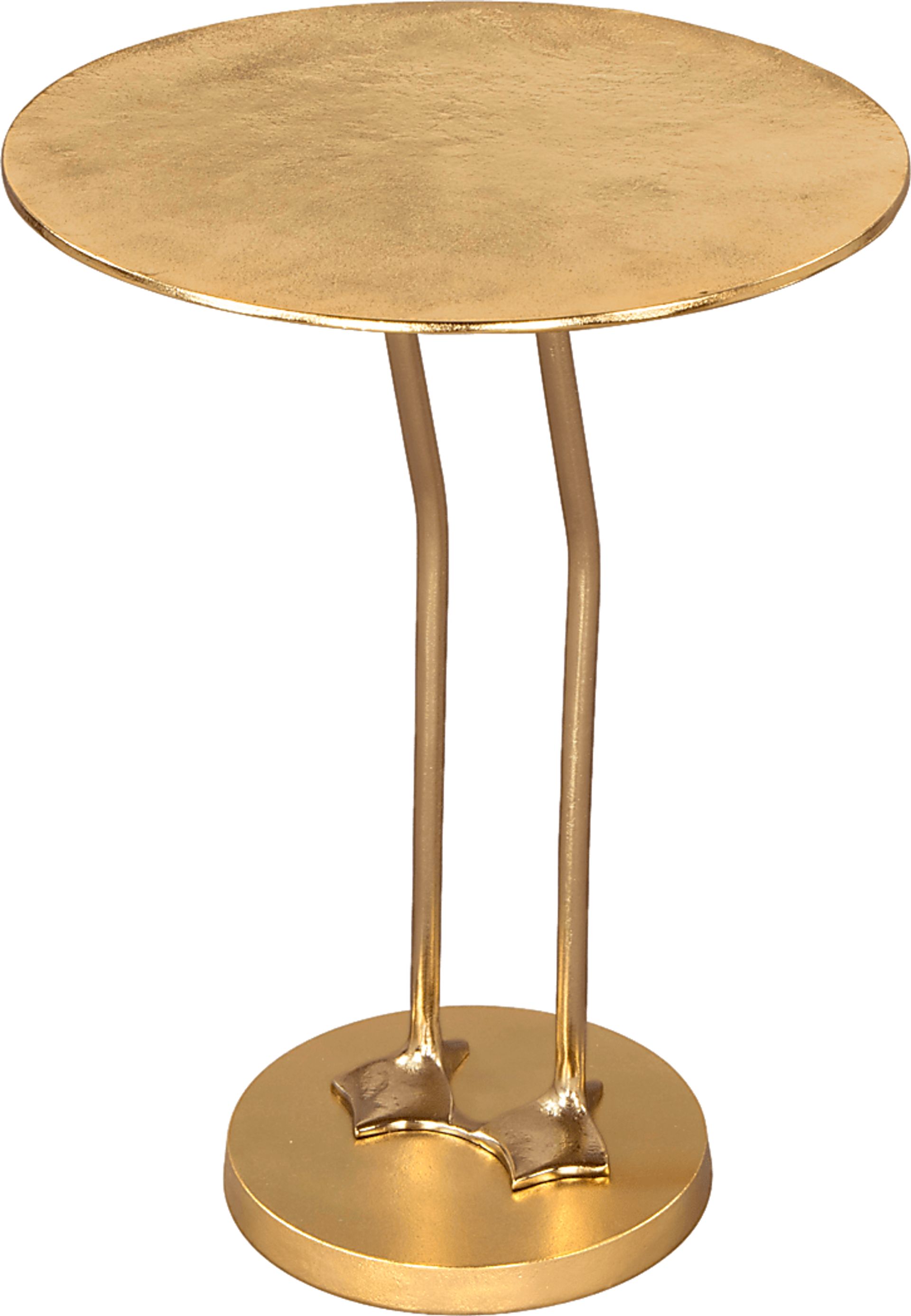 Fantail Gold End Table - Image 4