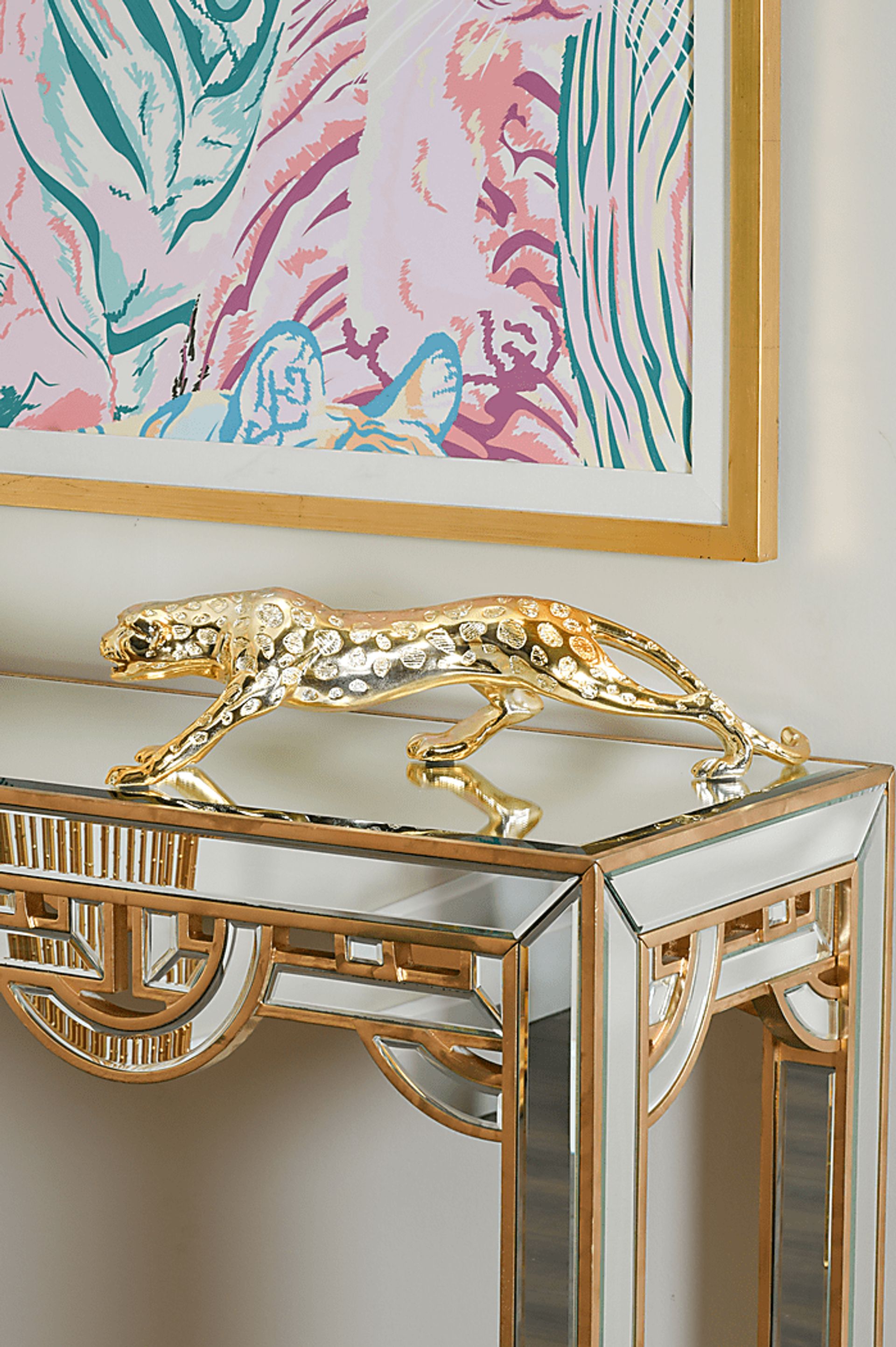 Faraa II Gold Sculpture - Image 3