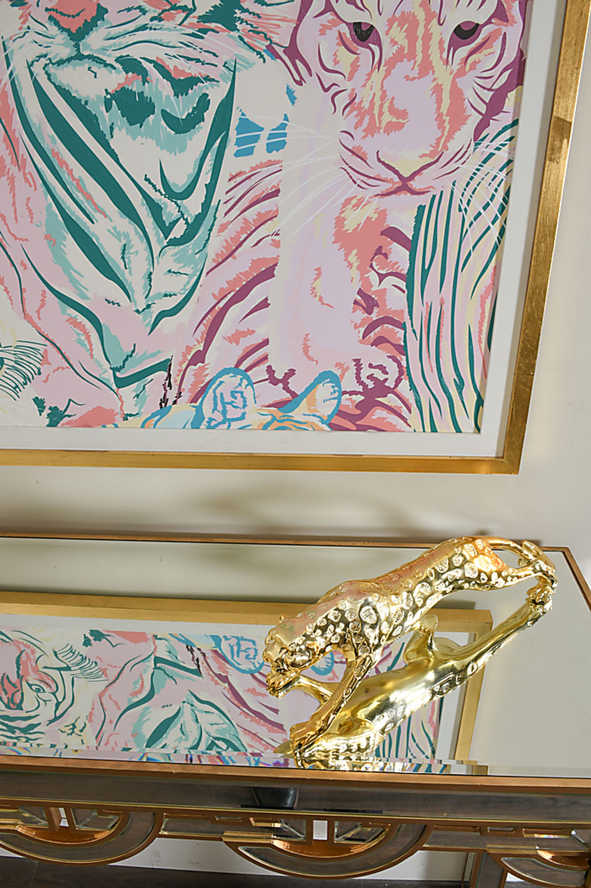 Faraa II Gold Sculpture - Image 6
