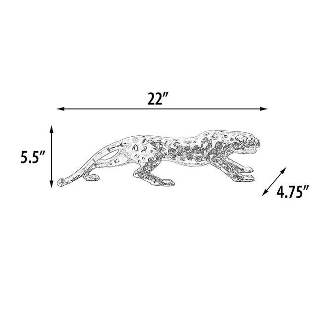 Faraa II Silver Sculpture - Thumbnail - Image 4