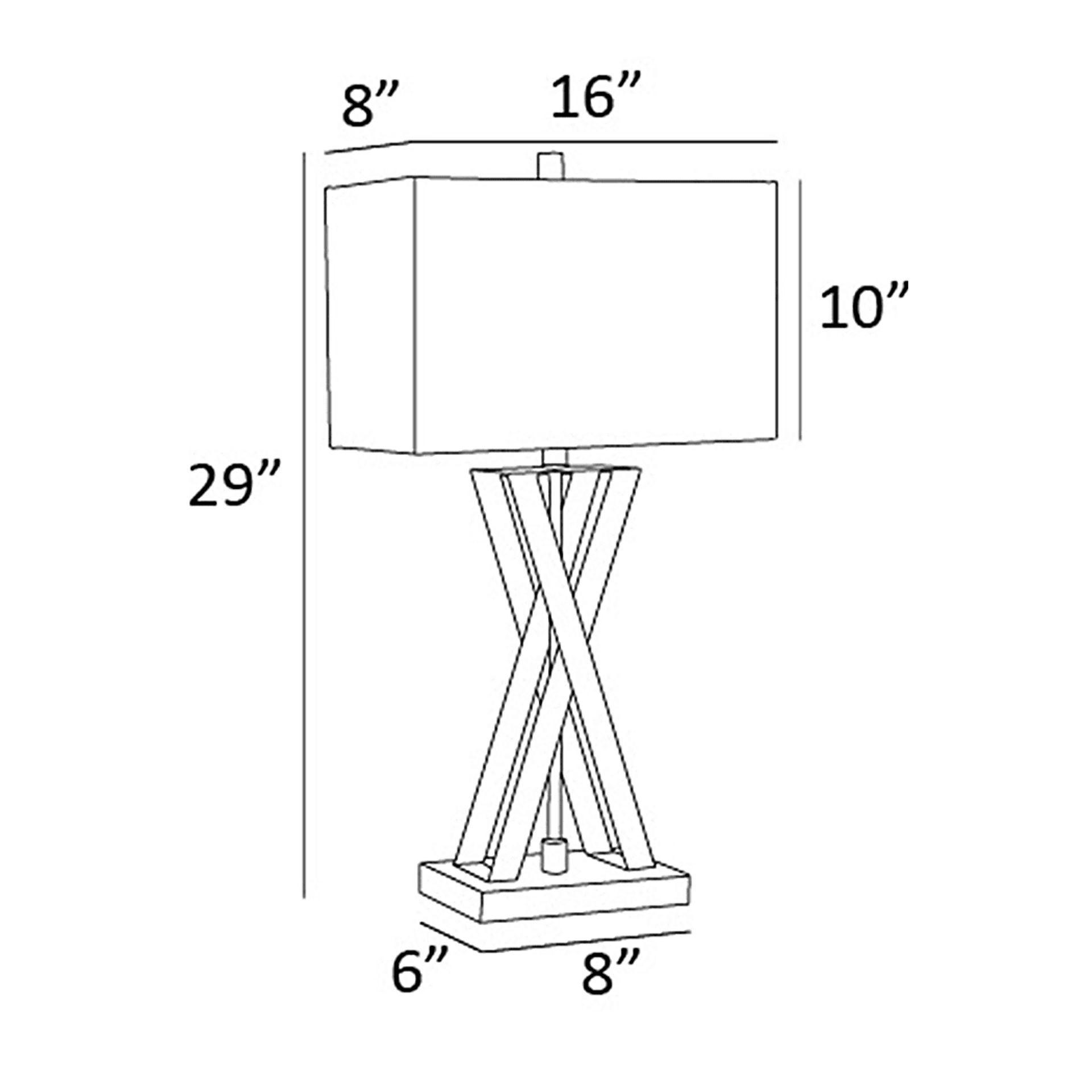 Faraday Place Bronze Table Lamp - Image 4