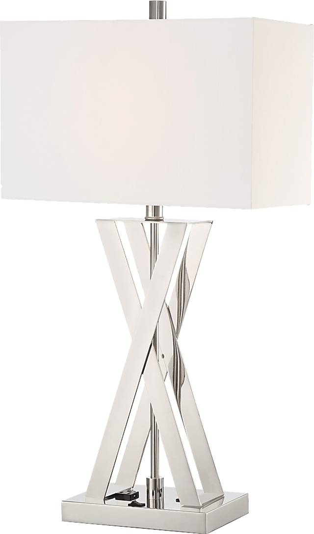 Faraday Place Nickel Table Lamp - Thumbnail - Image 1