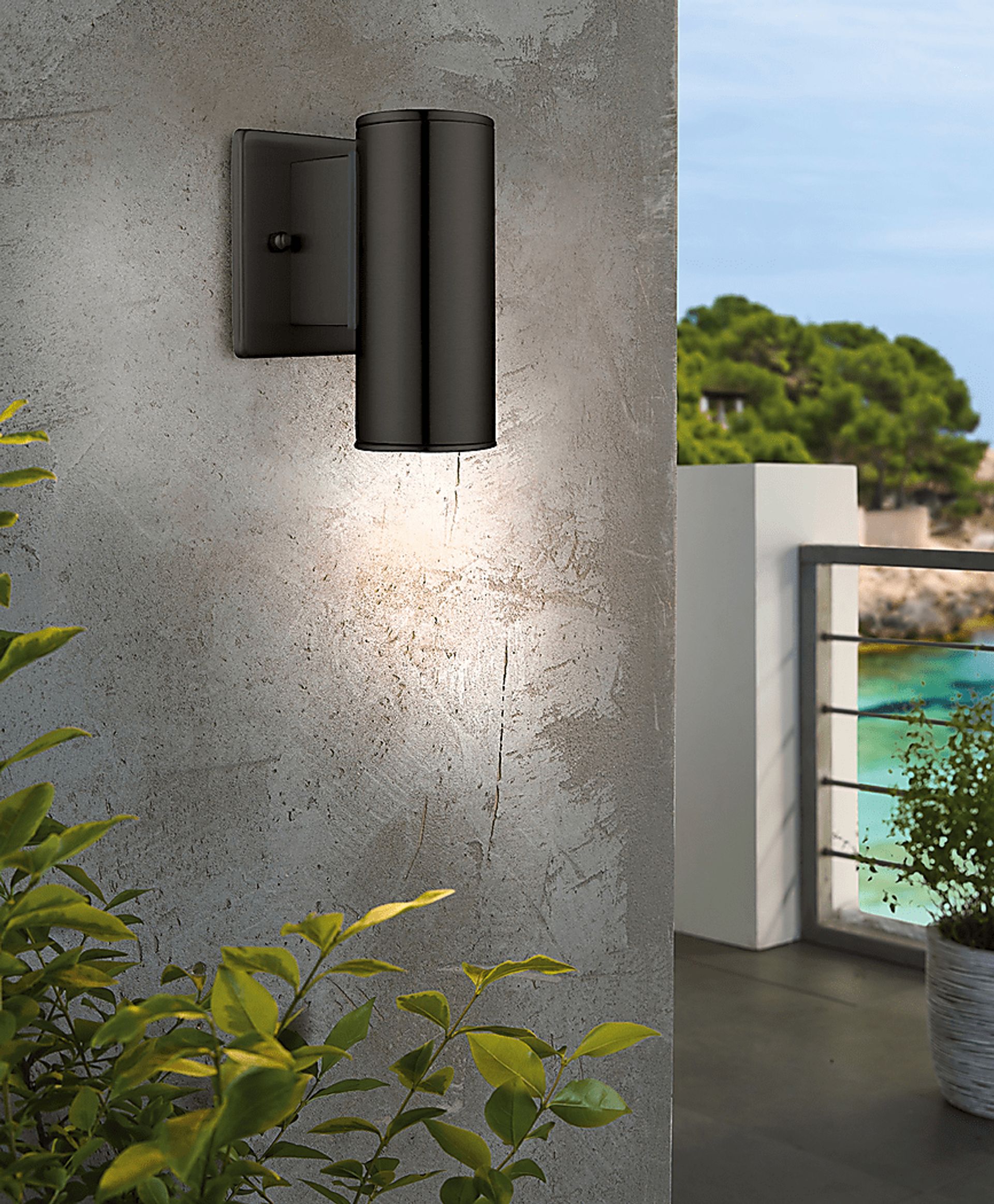 Faraday Summit Black Outdoor Sconce - Image 2