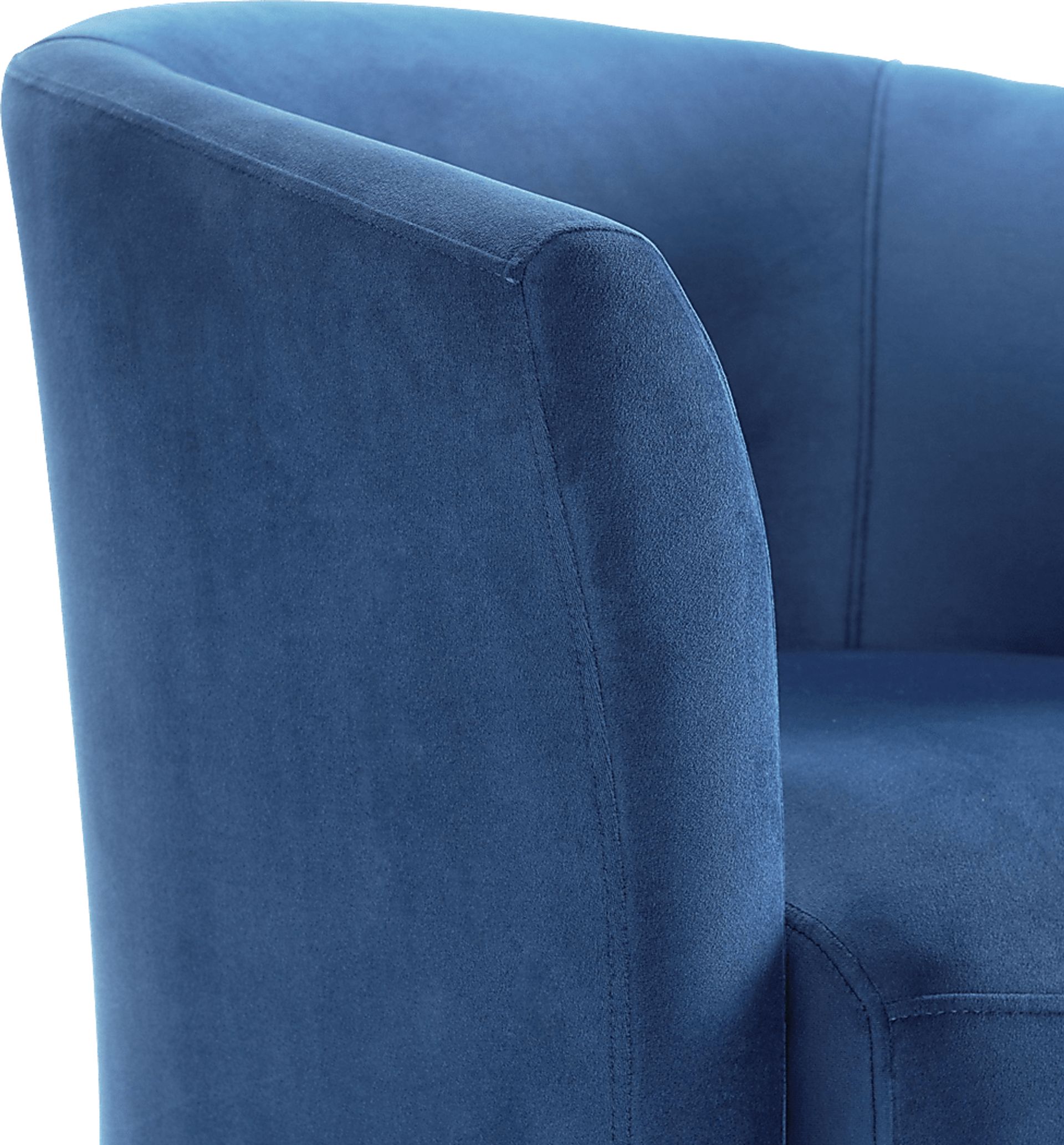 Faranda Blue Swivel Chair - Image 5
