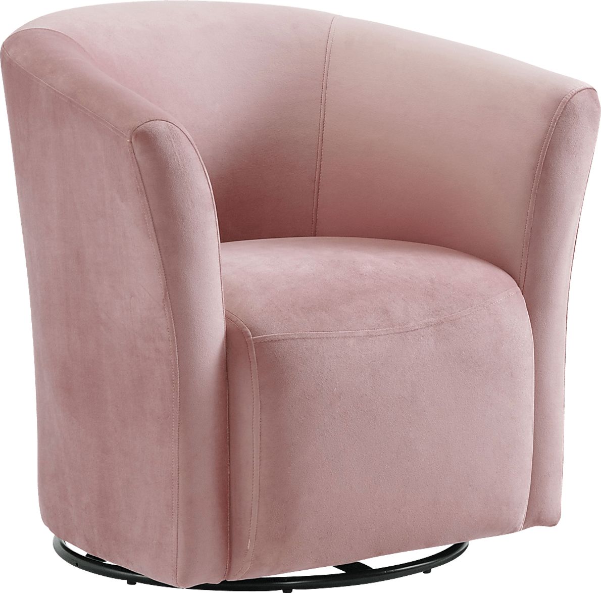 Faranda Blush Swivel Chair - Rooms To Go