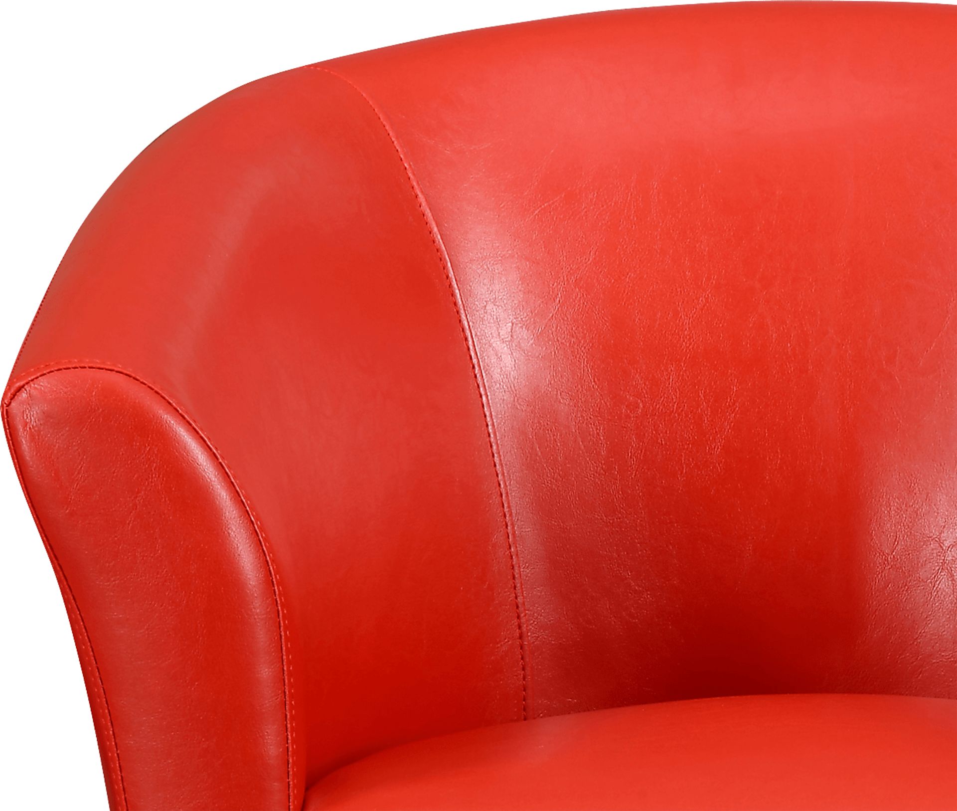 Faranda Red Swivel Chair - Image 3