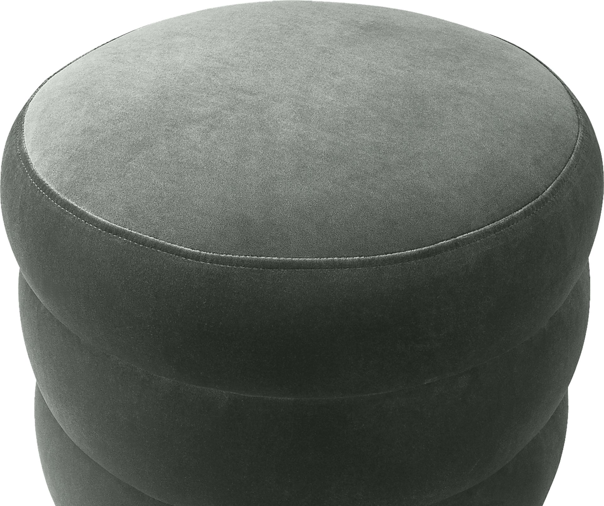 Farfalle Gray Ottoman - Image 3