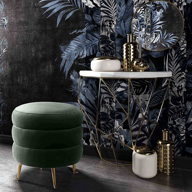 Farfalle Gray Ottoman - Thumbnail - Image 5