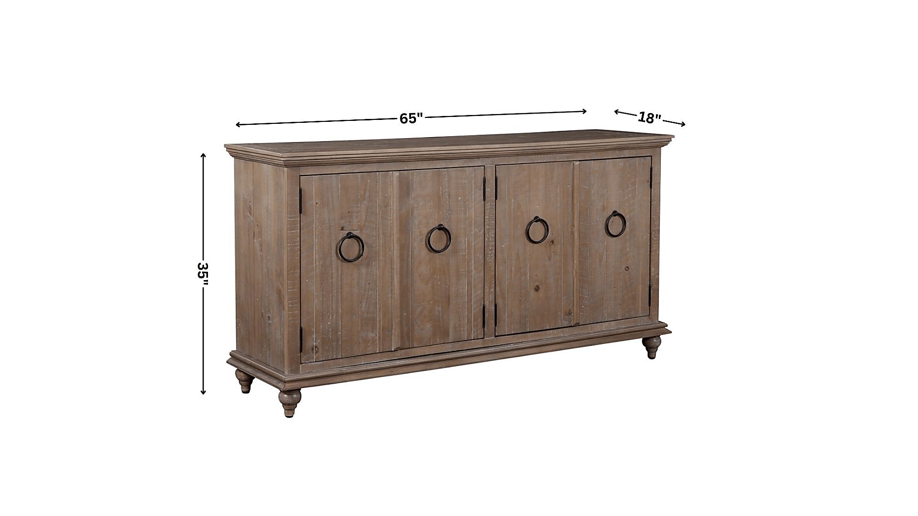 Farhang Driftwood Sideboard - Thumbnail 3