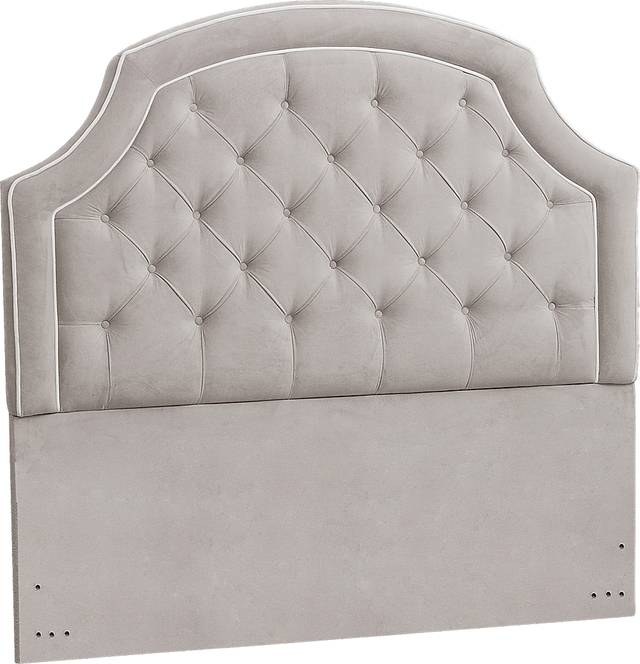 Farhills Gray Queen Upholstered Headboard - Thumbnail - Image 1