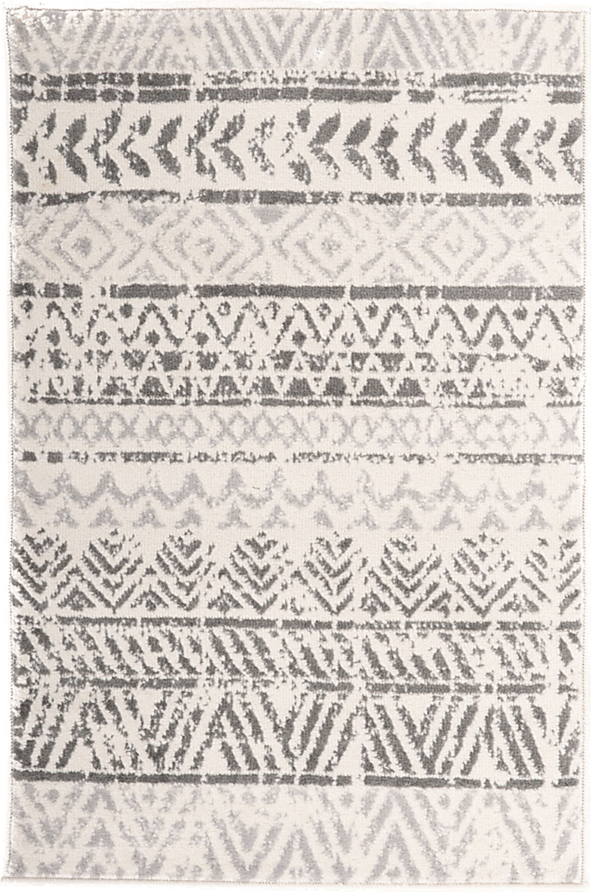 Farid Gray 2' x 3' Rug - Image 1