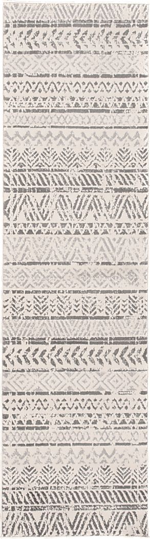 Farid Gray 2' x 7' Runner Rug