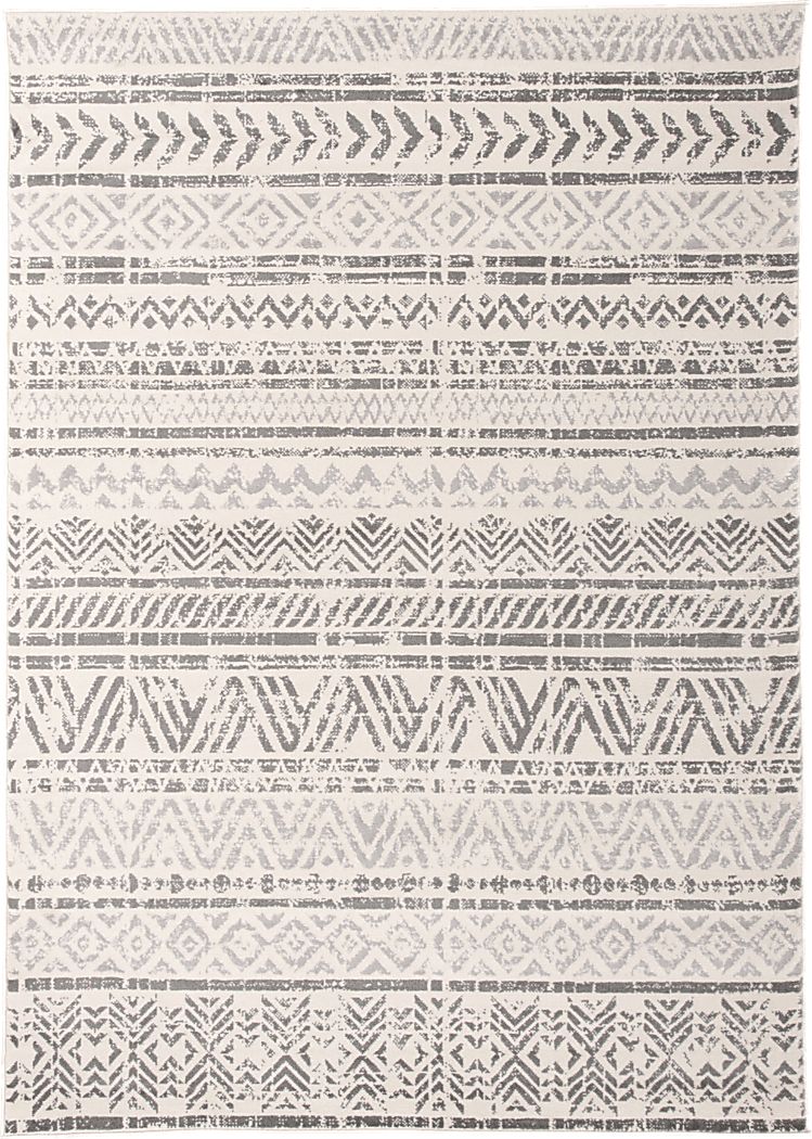 Farid Gray 3' x 5' Rug