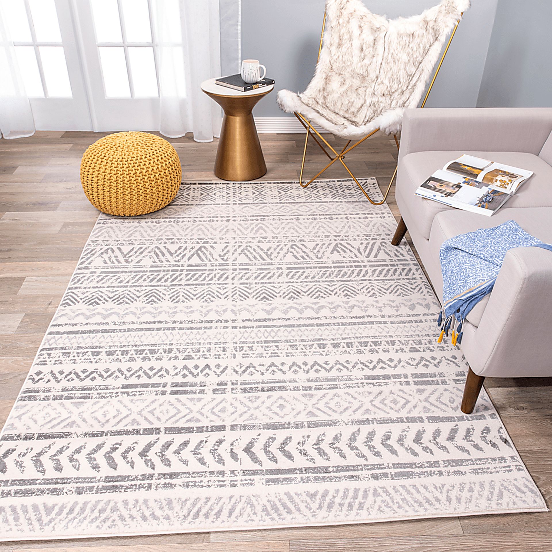 Farid Gray 8' x 10' Rug - Image 4