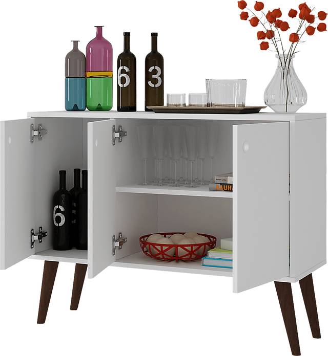 Faringdon White Sideboard - Thumbnail - Image 4