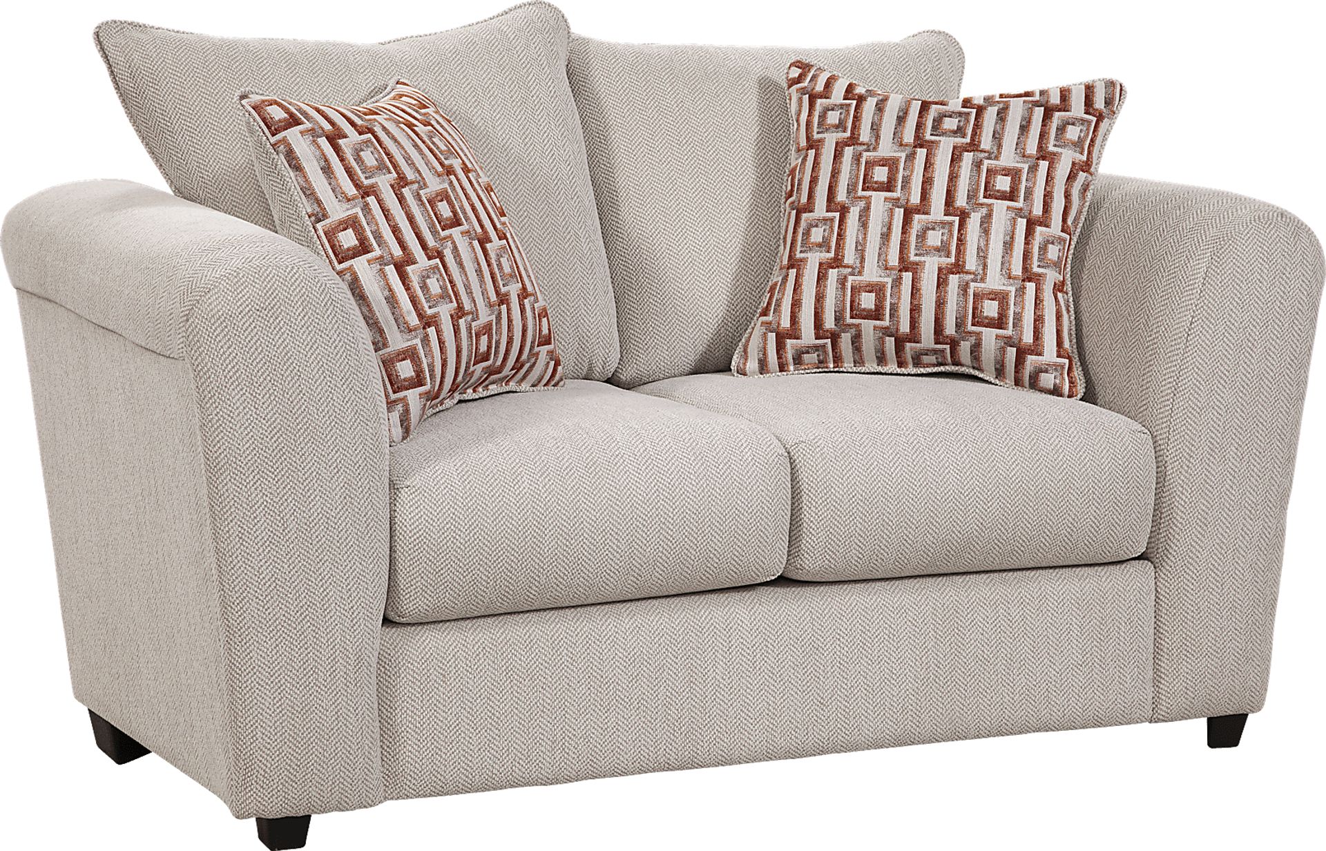 Faris Beige 2 Pc Living Room - Image 3