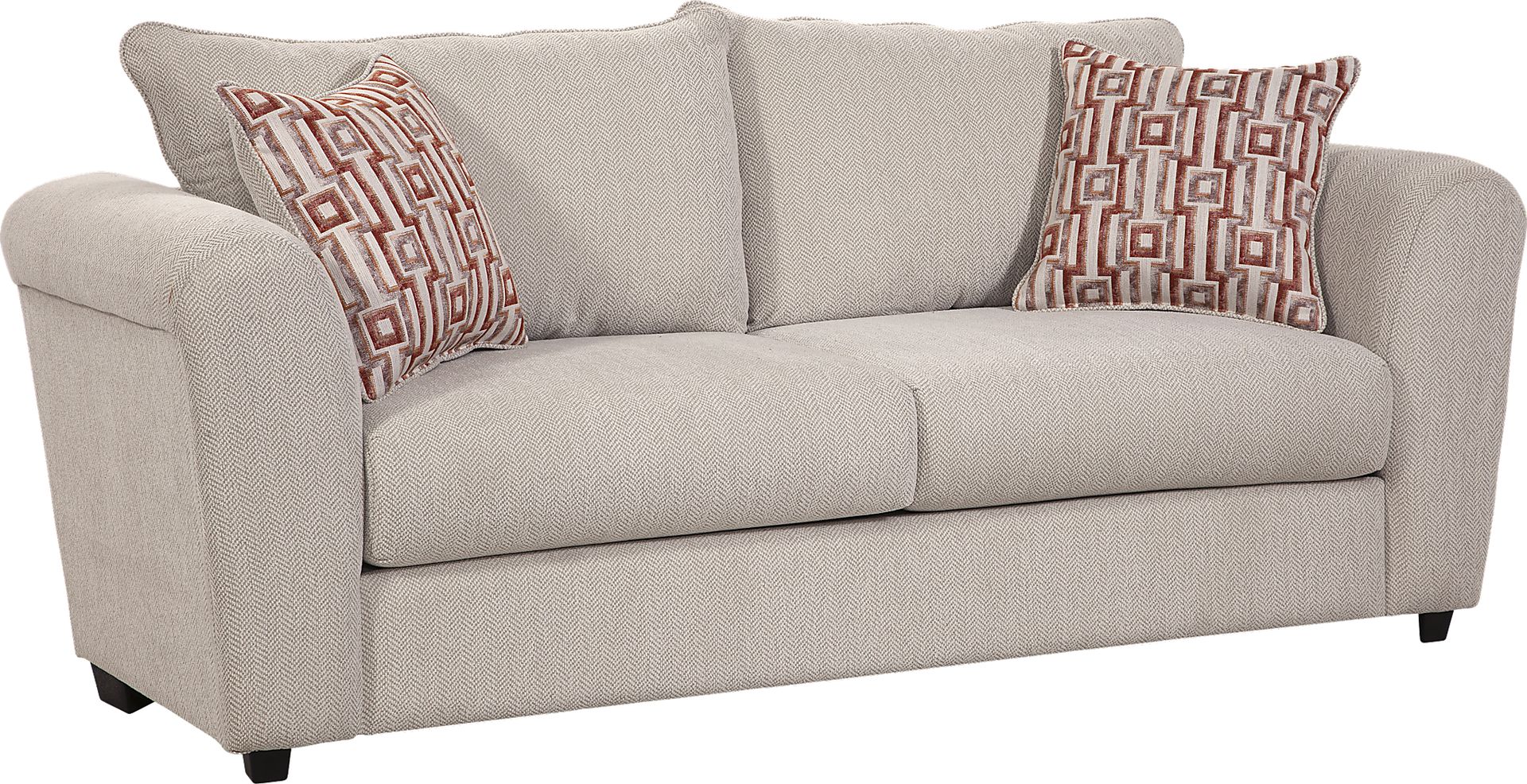 Faris Beige 2 Pc Living Room - Image 2