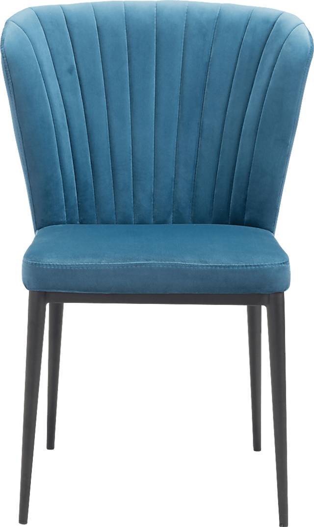 Farlook Blue Side Chair, Set of 2 - Thumbnail - Image 4