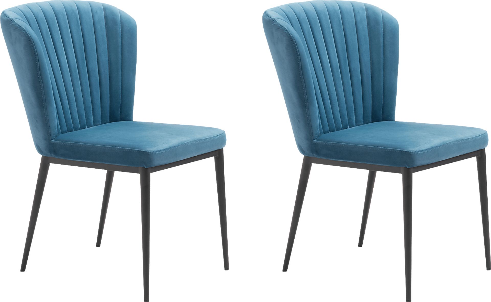 Farlook Blue Side Chair, Set of 2 - Image 1