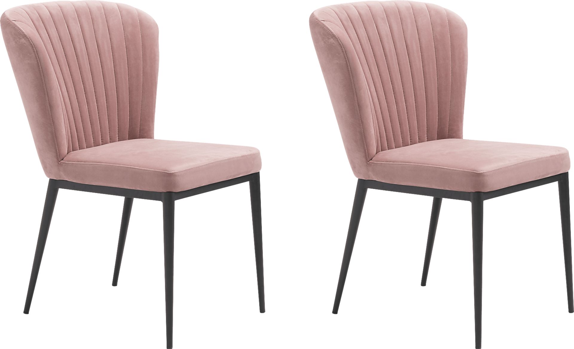 Farlook Pink Side Chair, Set of 2 - Image 1