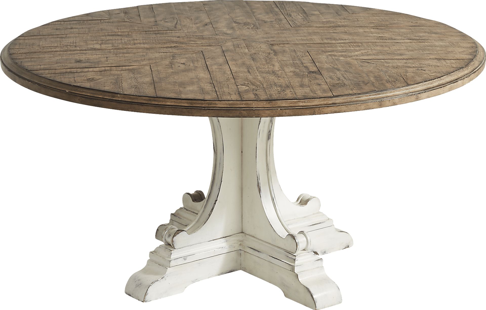 Farm Cottage White Round Table - Image 1
