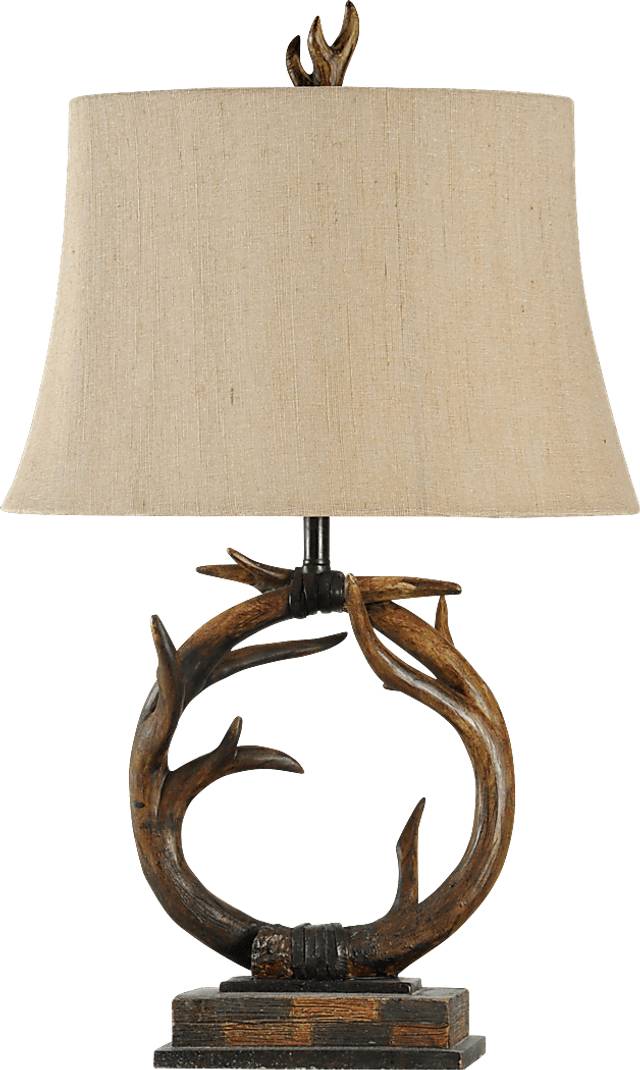 Farmcroft Brown Lamp - Thumbnail - Image 1