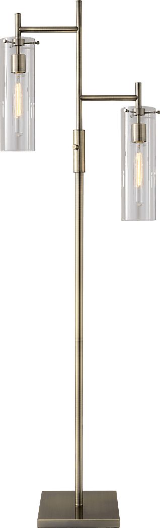 Farnam Brass Floor Lamp