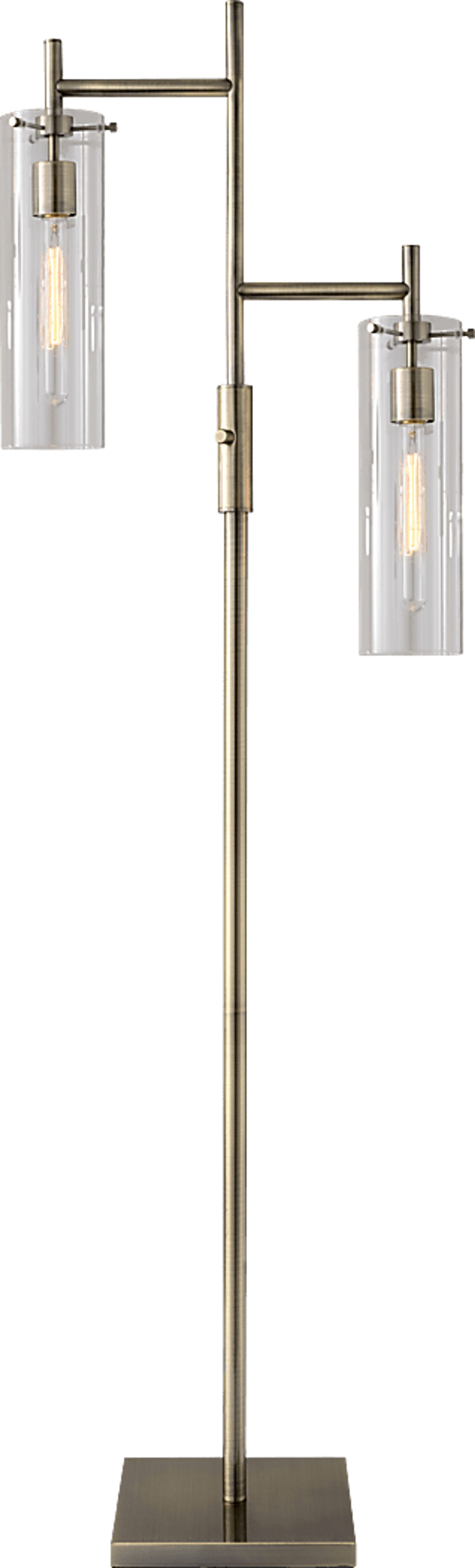 Farnam Brass Floor Lamp - Image 1