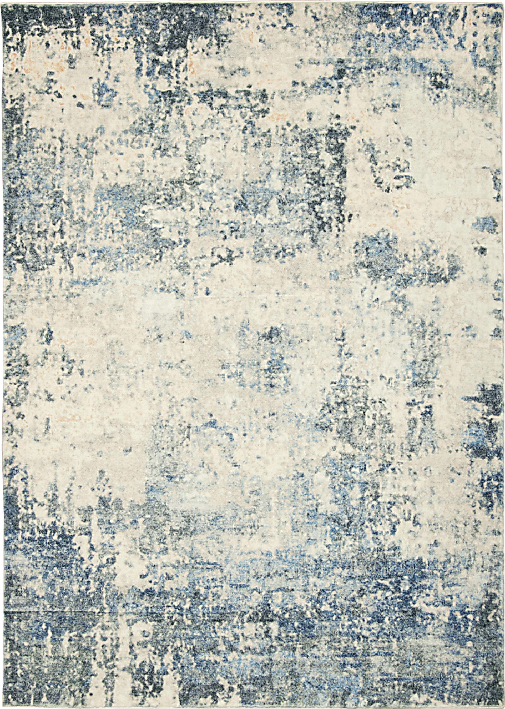 Farnisle Blue 5' x 7' Rug - Image 1