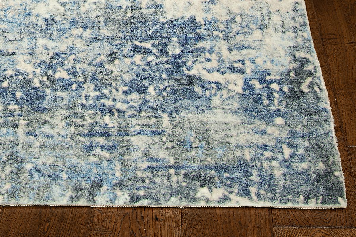 Farnisle Blue Rugs | Rooms to Go