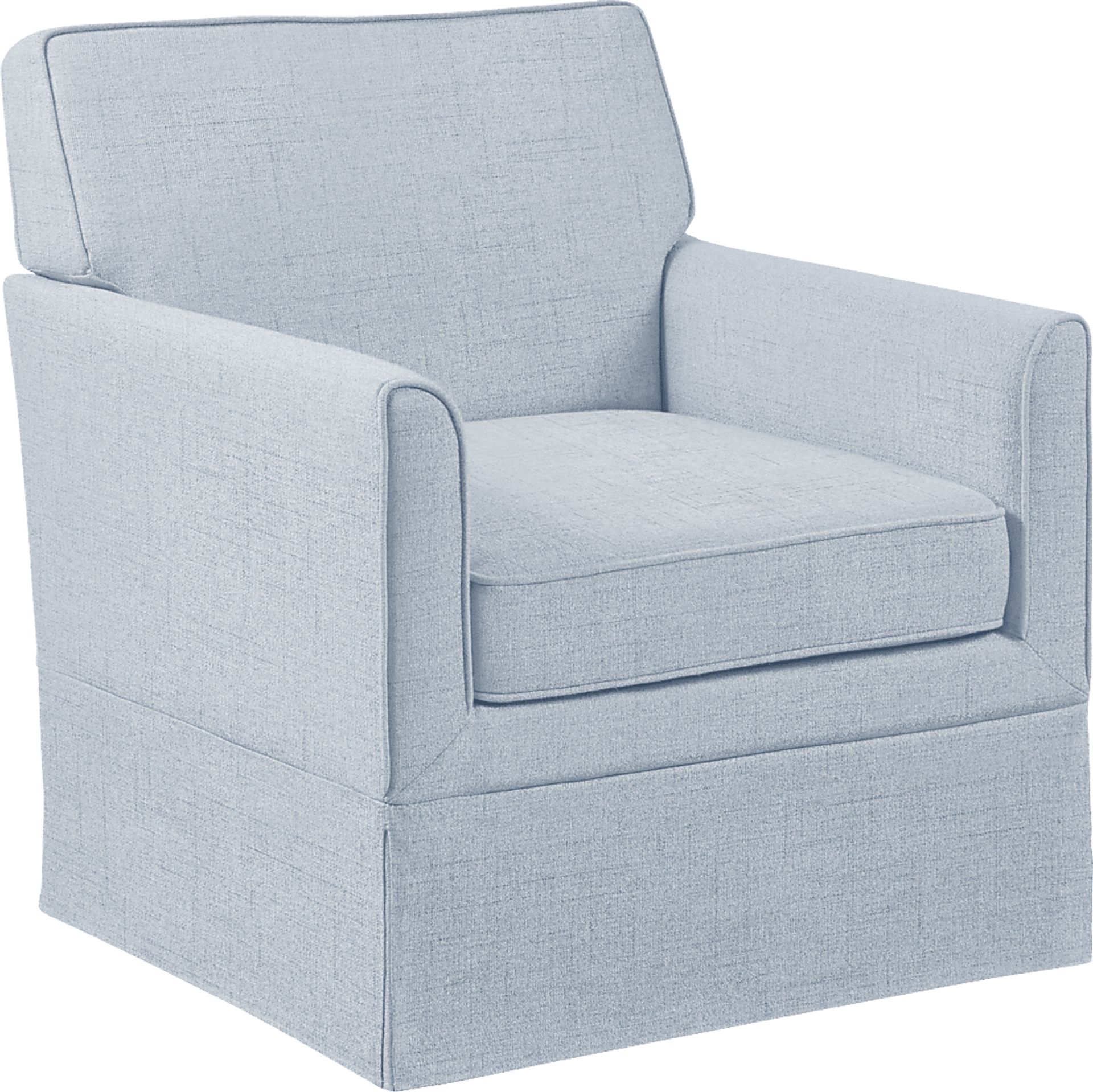 Farnswood Light Blue Accent Chair - Image 1