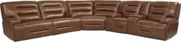 3 pc dual power reclining sectional