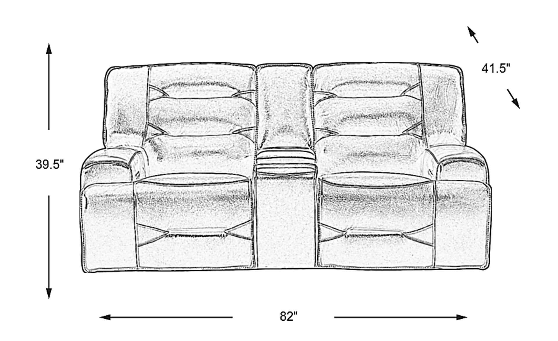 Dimension Image. Please refer to the Dimension Tab on this page for dimension details.