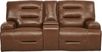 Farona 5 Pc Leather Dual Power Reclining Living Room Set