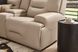 Farona Leather 3 Pc Dual Power Reclining Sectional