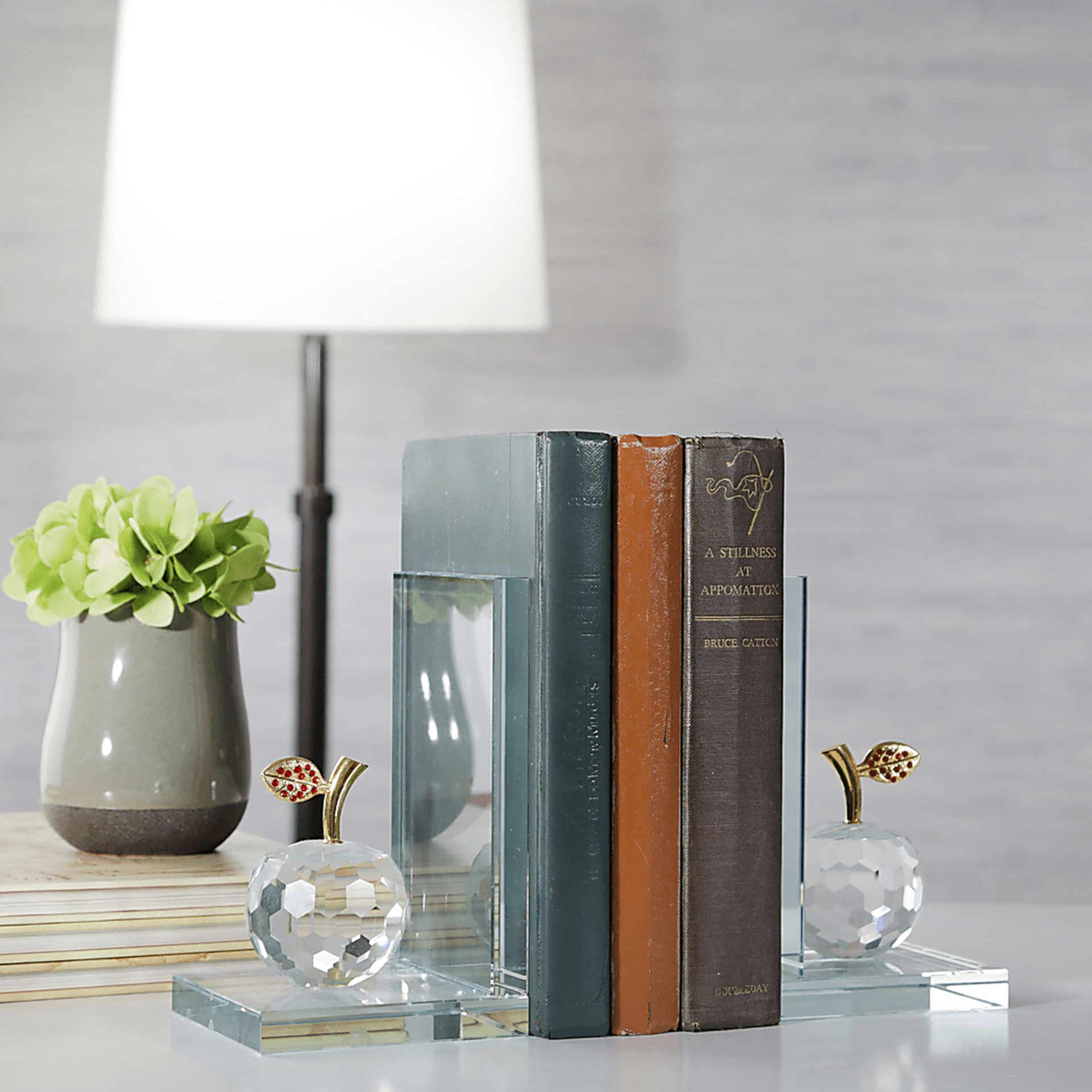 Farralane Clear Bookends - Image 2