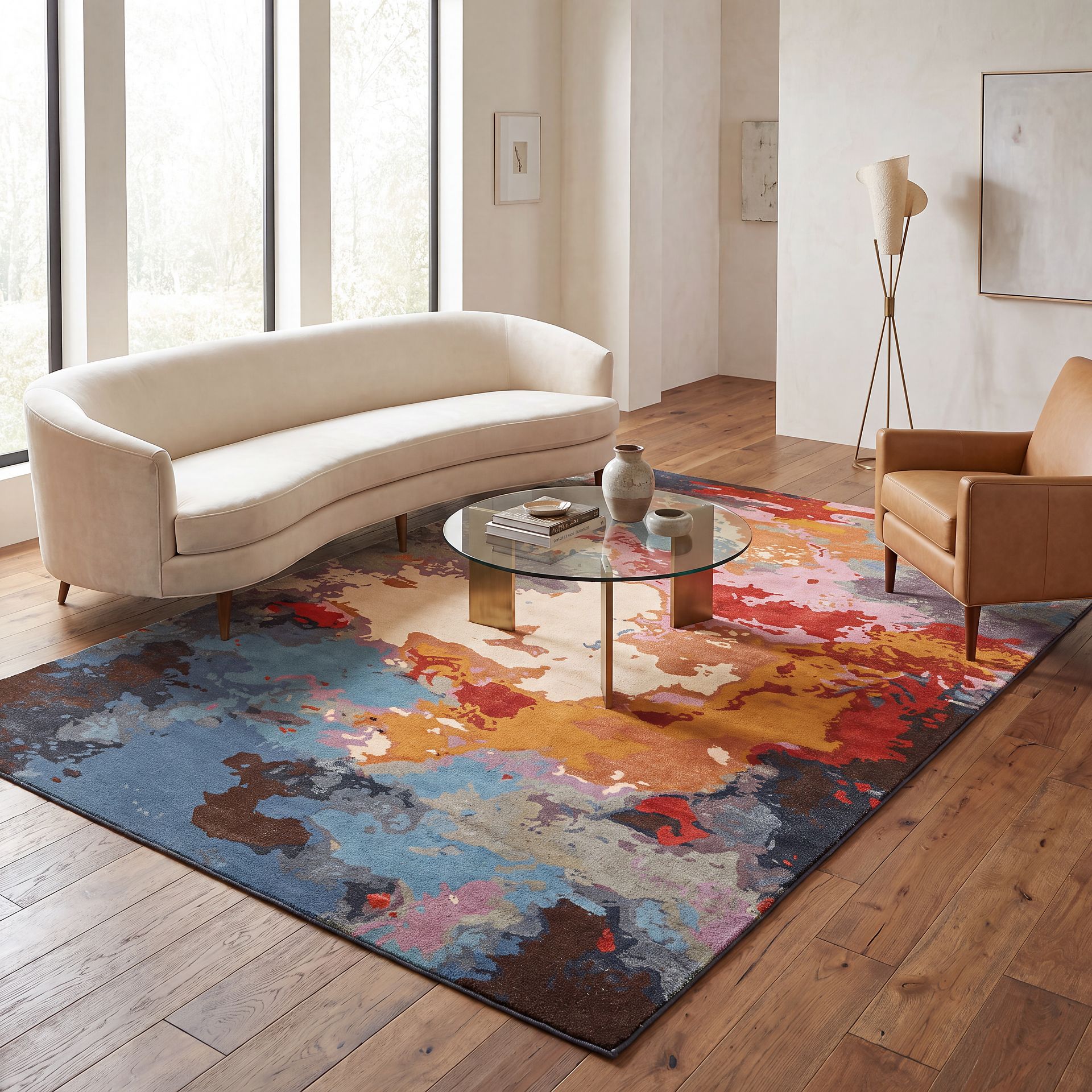 Farringham Blue 2'6 x 8' Rug - Image 2