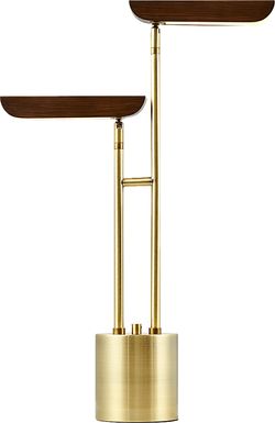Farthing Street Brass Lamp