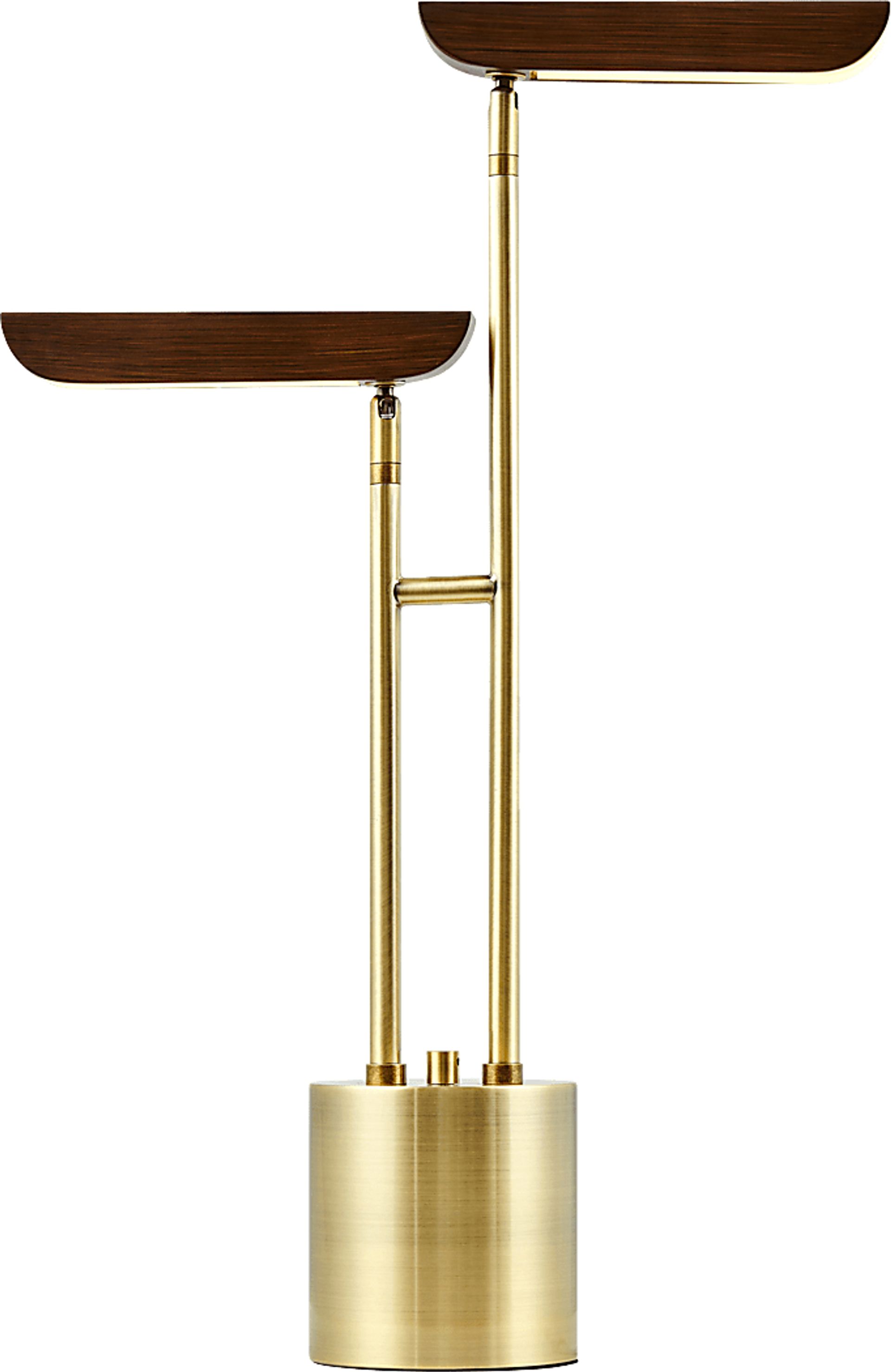 Norwalk Gate Brass Lamp - Image 1
