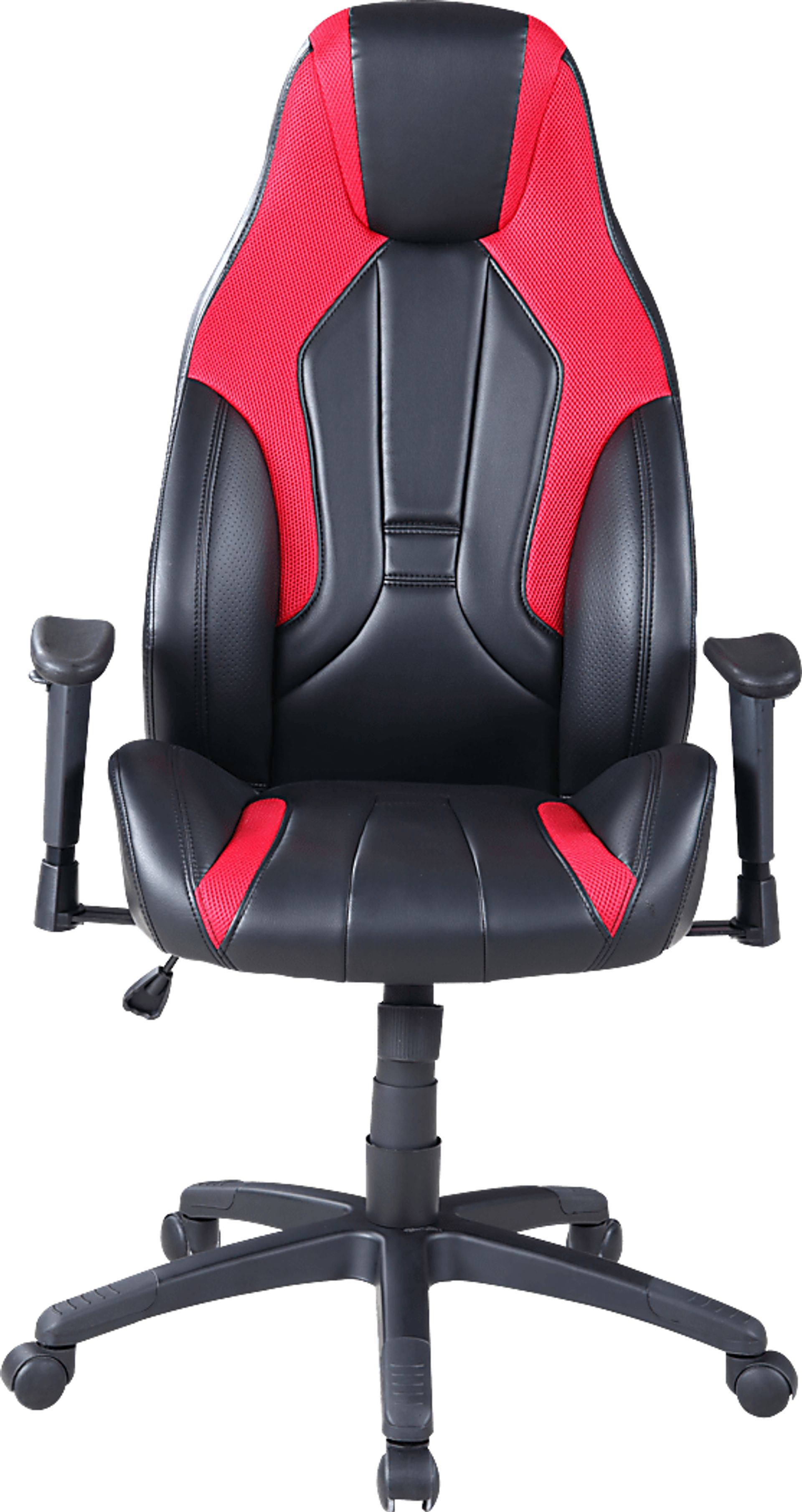 Faryn Black/Red Gaming Desk Chair - Image 2