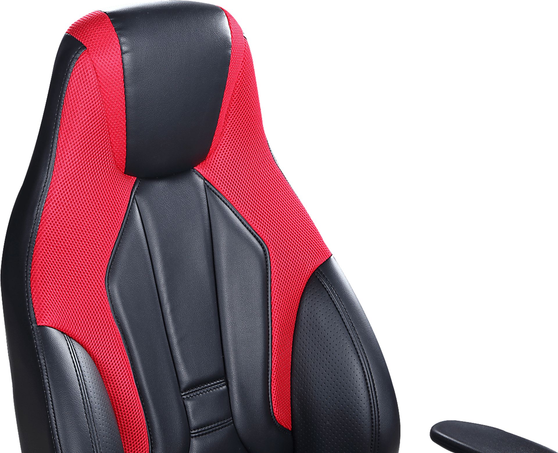 Faryn Black/Red Gaming Desk Chair - Image 3