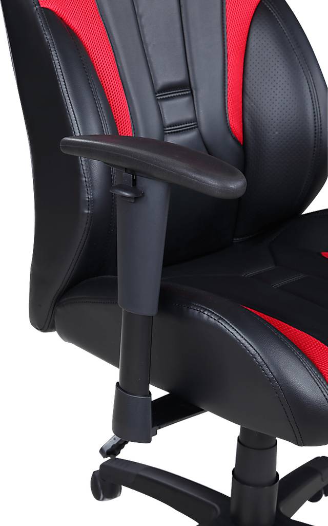 Faryn Black/Red Gaming Desk Chair - Thumbnail - Image 5