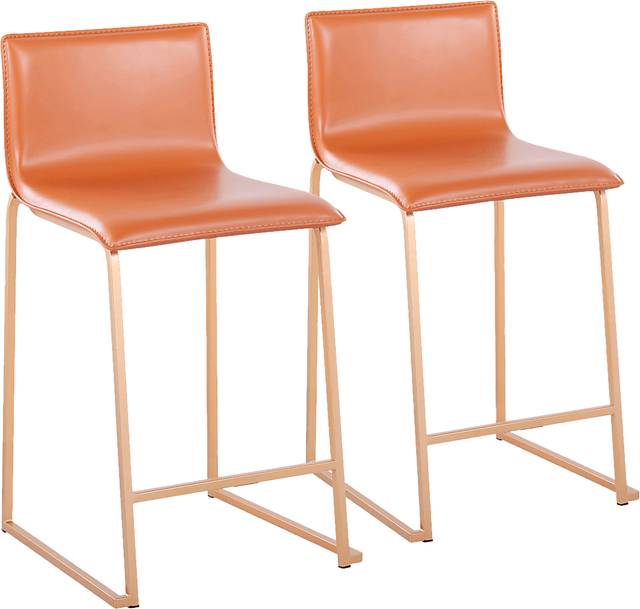 Fassitt Camel Counter Height Stool, Set of 2 - Thumbnail - Image 1