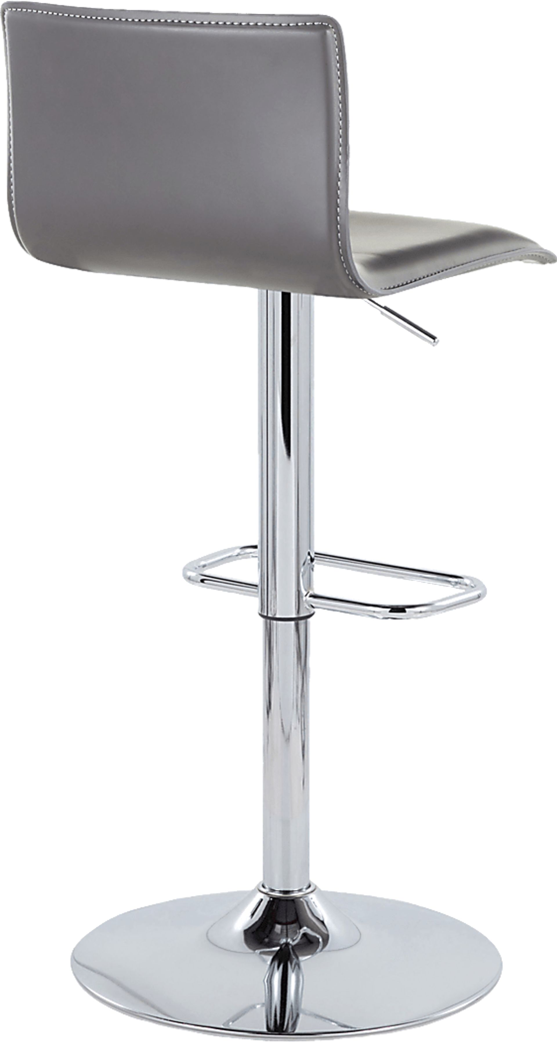 Fassitt III Gray Adjustable Swivel Barstool, Set of 2 - Image 8