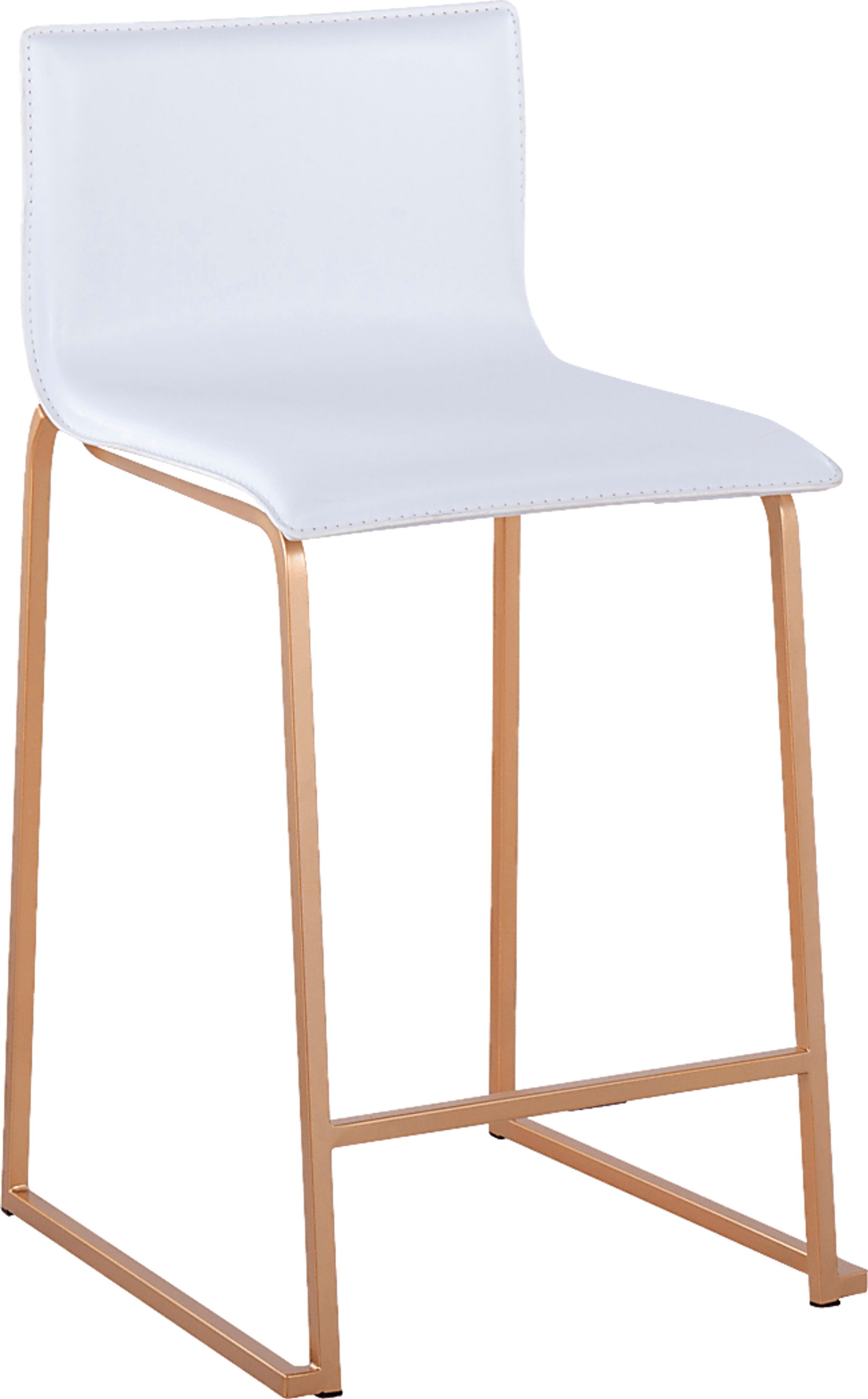 Fassitt White Counter Height Stool, Set of 2 - Image 3