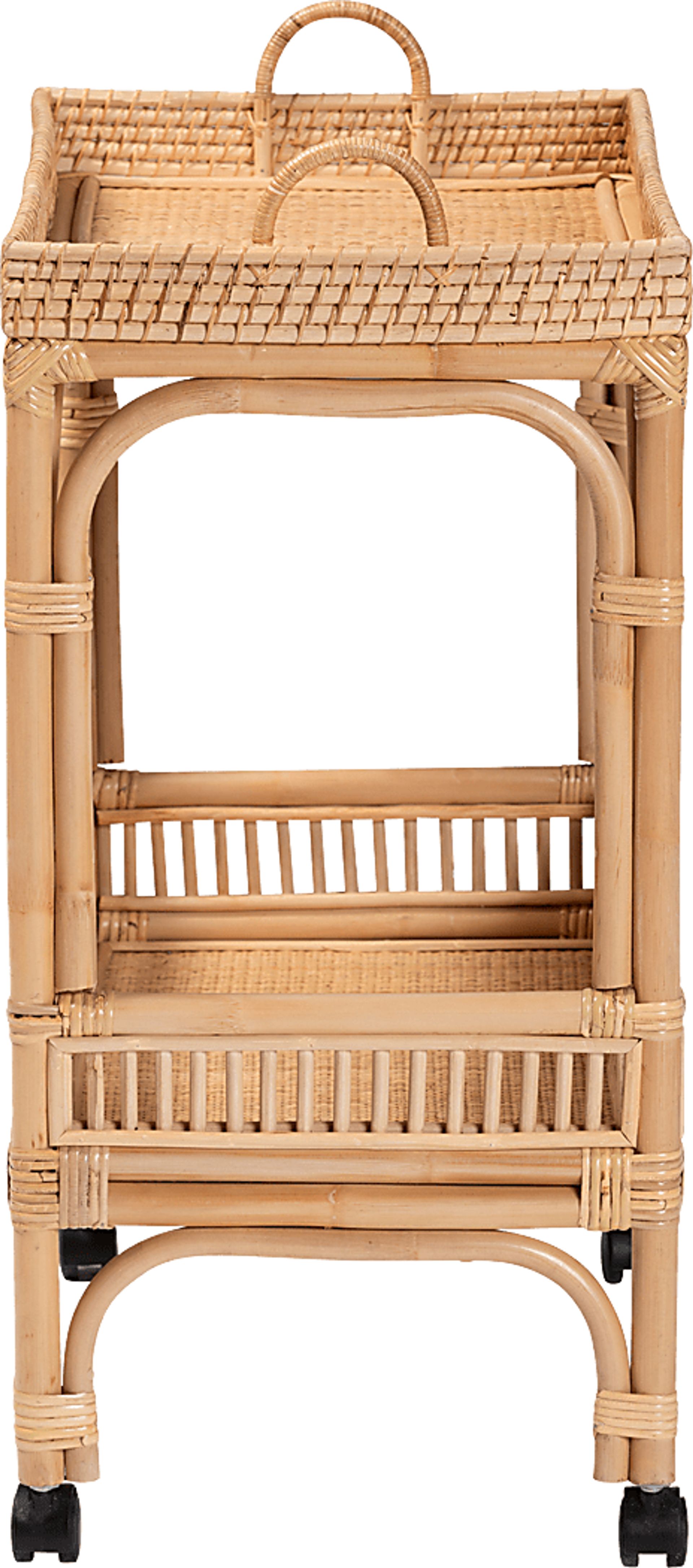 Fasulo Natural Bar Cart - Image 5