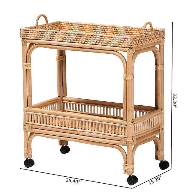Fasulo Natural Bar Cart - Thumbnail - Image 10
