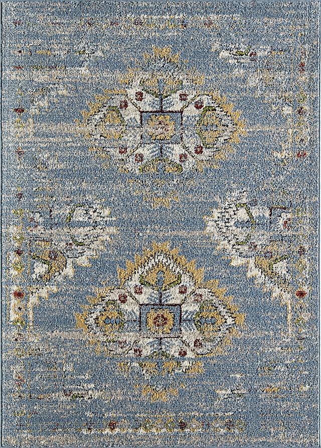 Fatan Blue 8' x 10' Rug - Thumbnail - Image 1