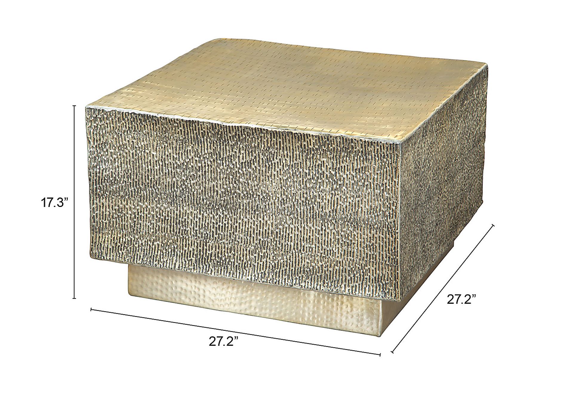 Fatemeh Gold Cocktail Table - Image 9