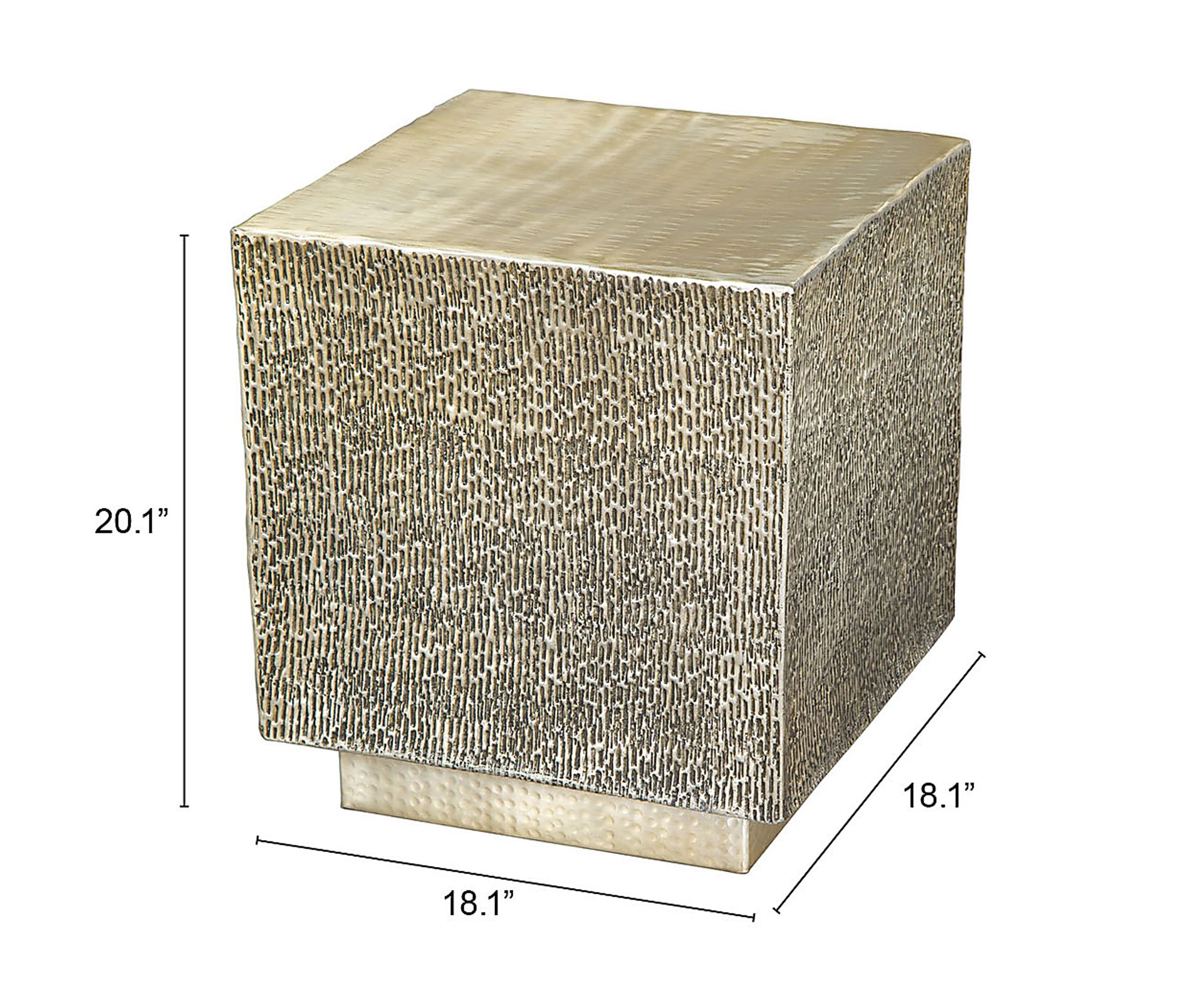 Fatemeh Gold End Table - Image 11